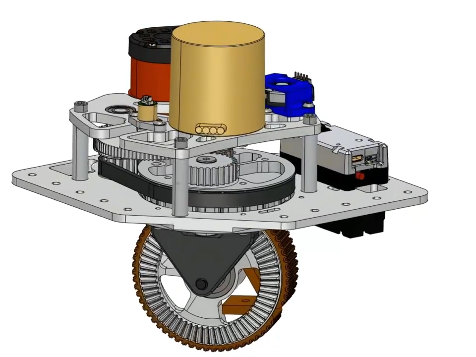 ZW3D 3D CAD Model - Mechanical Assembly